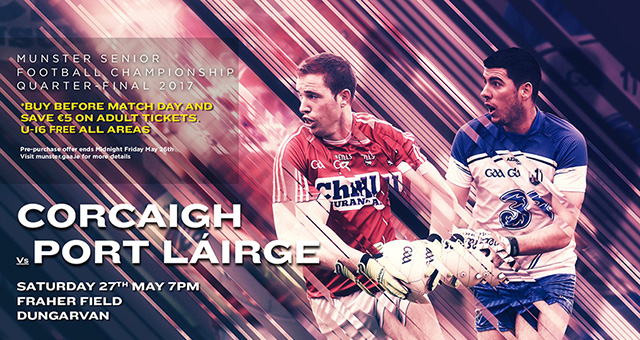 Munster Senior Football Q-Final – Cork 1-12 Waterford 1-11