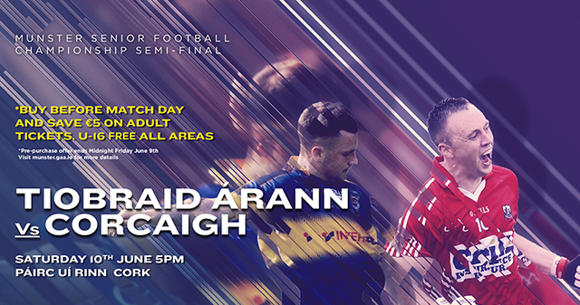 Munster Senior Football Semi-Final – Cork 1-10 Tipperary 1-9
