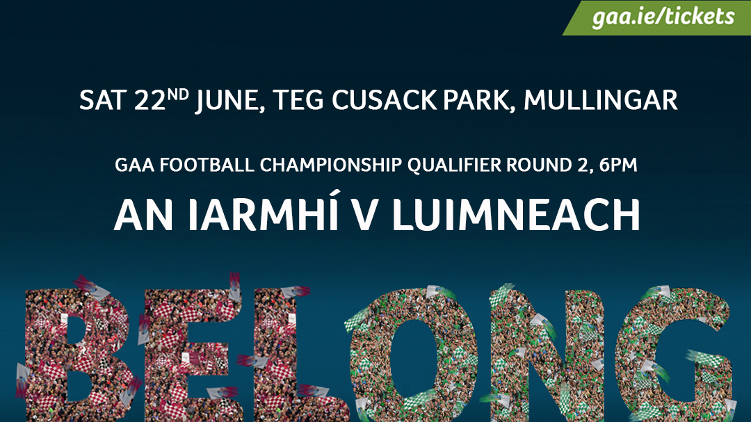 2019 GAA Football All-Ireland Senior Championship Round 2 – Westmeath 2-13 Limerick 1-10