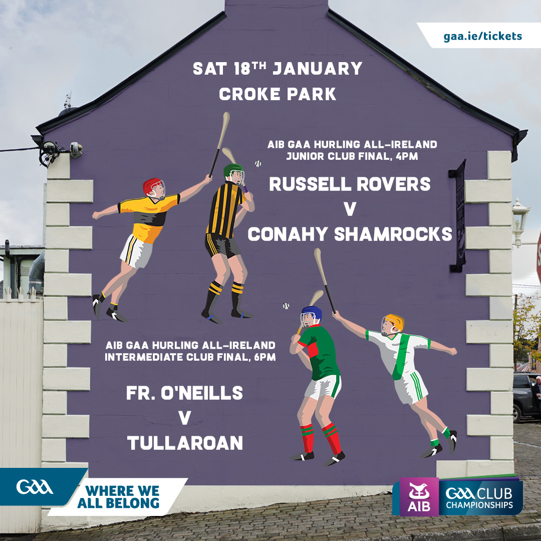 2020 AIB GAA Hurling All-Ireland Junior Club Championship Final – Conahy Shamrocks (Kilkenny) 0-22 Russell Rovers (Cork) 0-15