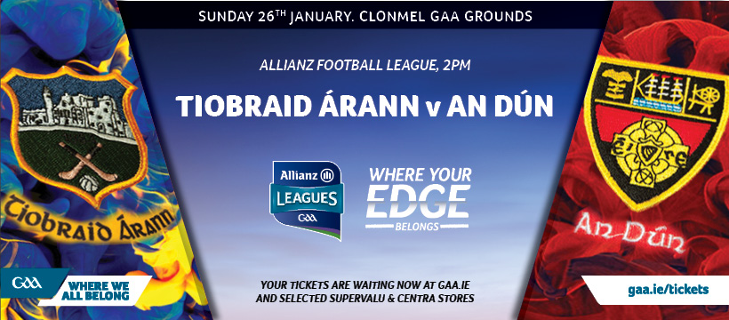 2020 Allianz Football League Division 3 – Tipperary 0-10 Down 0-10
