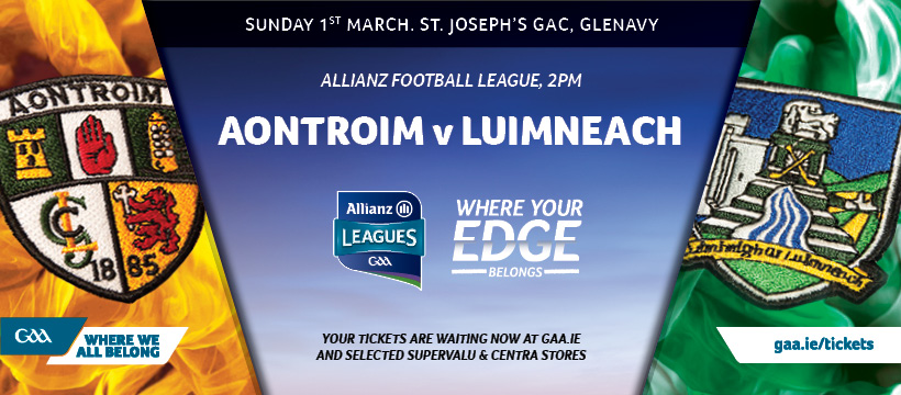 2020 Allianz Football League Division 4 – Antrim 2-21 Limerick 1-12