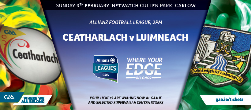 2020 Allianz Football League Division 4 – Limerick 1-7 Carlow 0-9
