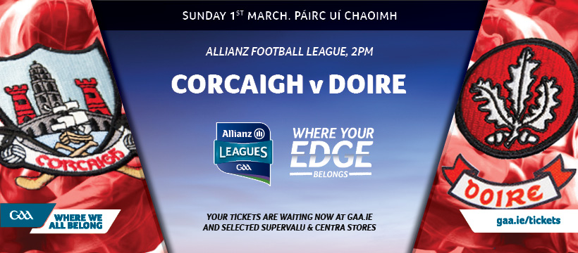 2020 Allianz Football League Division 3 – Cork 3-13 Derry 3-11
