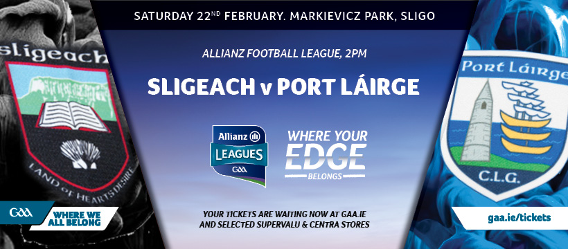 2020 Allianz Football League Division 4 – Waterford 2-12 Sligo 0-16