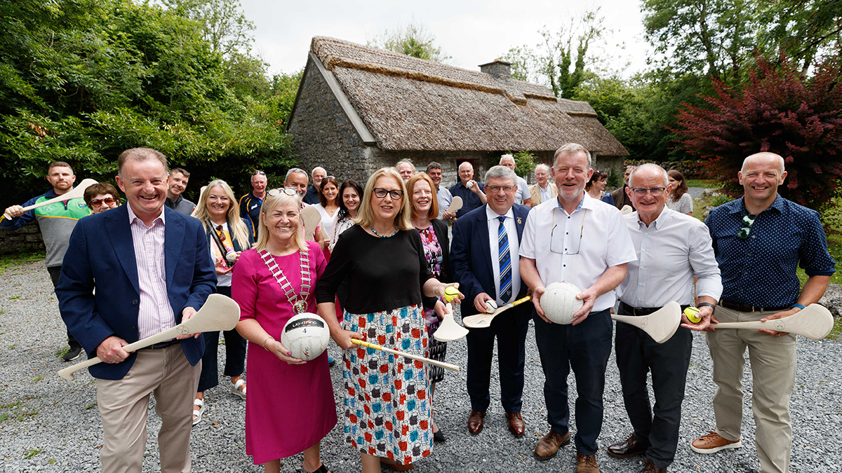 Bronze Bust Of Michael Cusack Unveiled By Dr. Mary McAleese