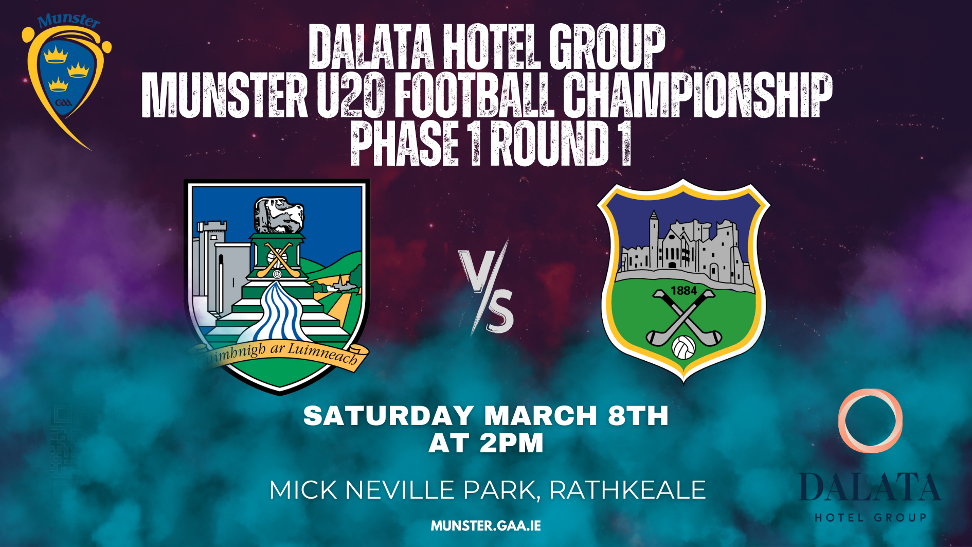 2025 Dalata Hotel Group GAA Under 20 Munster Football Championship – Tipperary 3-8 Limerick 0-6